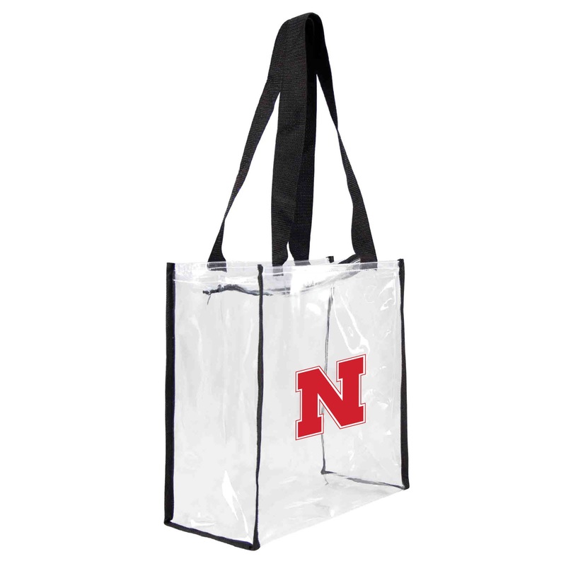 Nebraska Cornhuskers Clear Square Stadium Tote