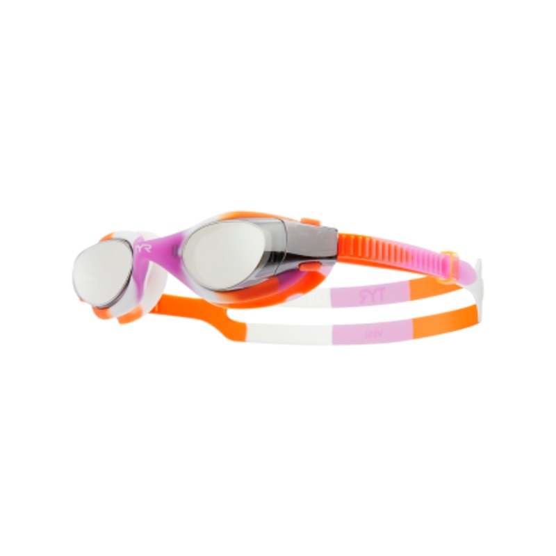 Boys’/Girls’ TYR Youth Vesi Tie Dye Mirrored Swim Goggle