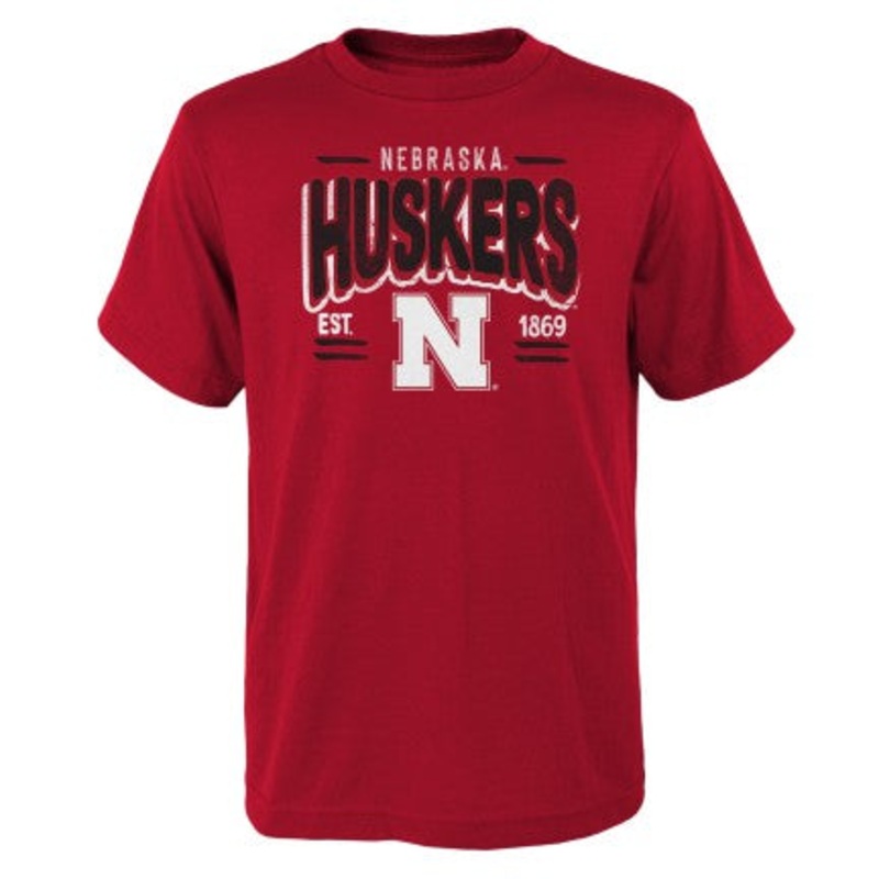 Boys’ Nebraska Huskers Youth First String T-Shirt