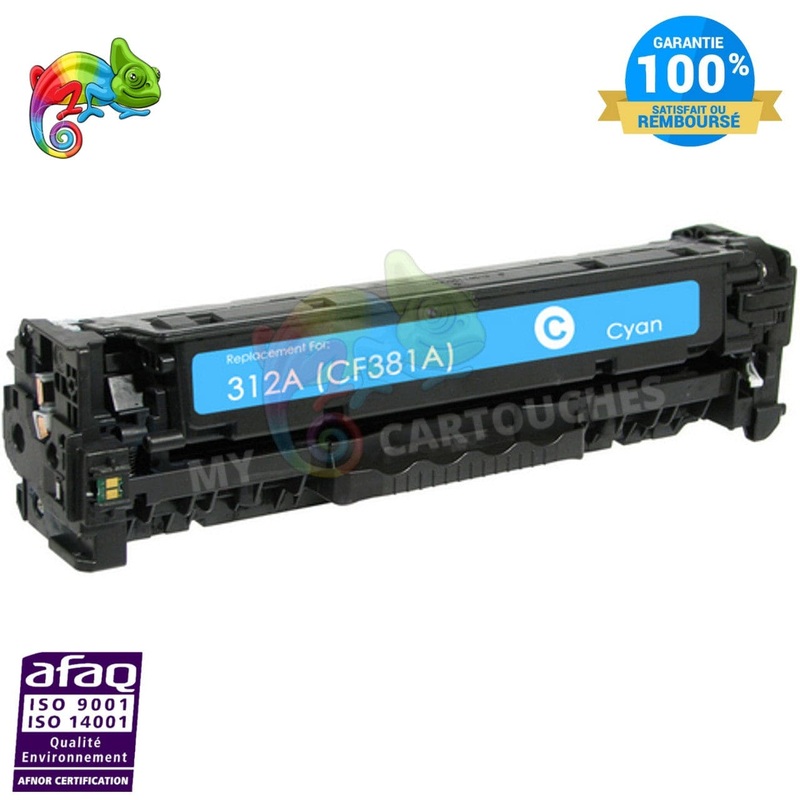 Toner  HP CF381A Cyan Compatible