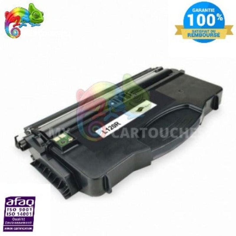 Toner  LEXMARK 12016SE LEXMARK T 120 noir  Compatible