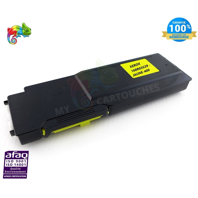 Toner Laser XEROX 400 Jaune 106R03529 Compatible