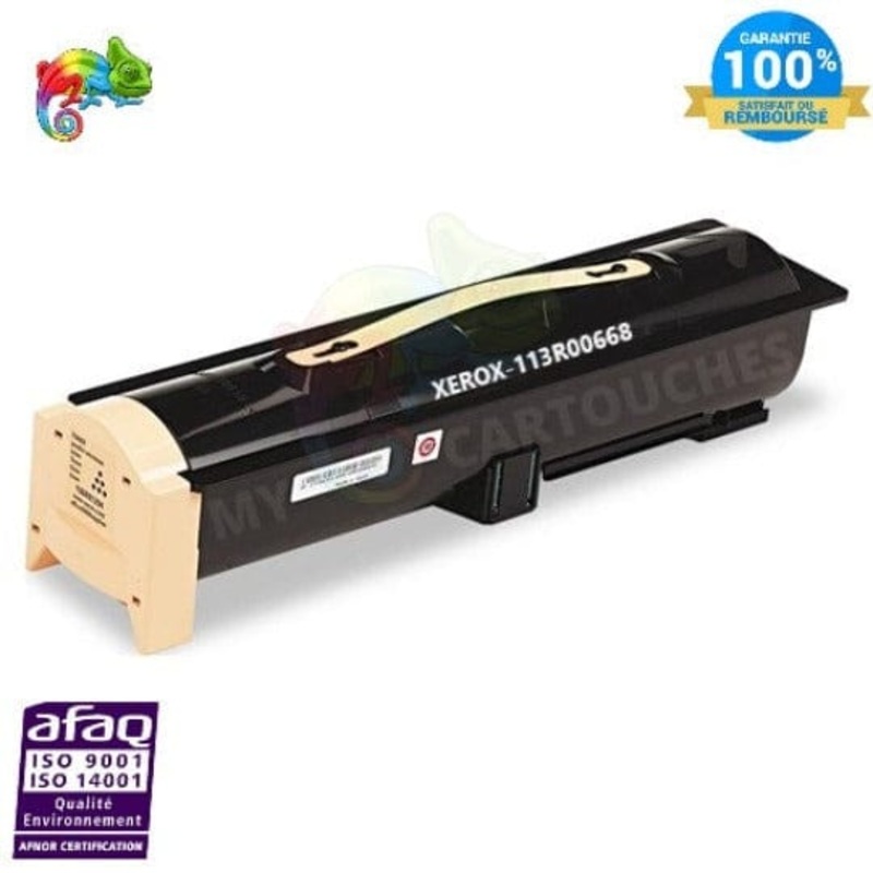 Toner Laser XEROX 5500 Noir 113R00668 Compatible