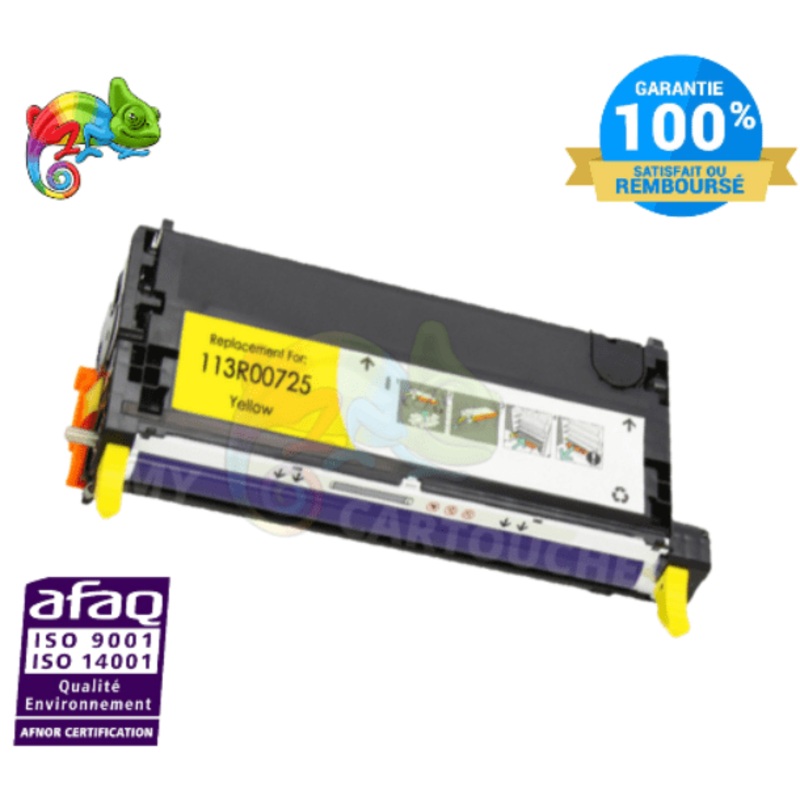 toner laser Xerox 6180 jaune compatible