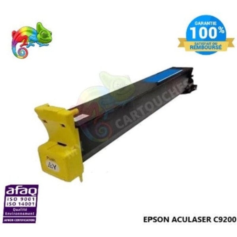 Toner Compatible  Pour Epson Aculaser C9200 Yellow ( C13S050474 )