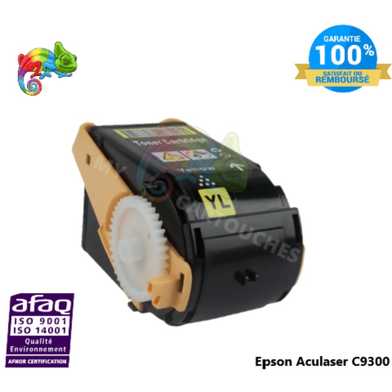 Toner Compatible  Pour Epson Aculaser C9300 Yellow ( C13S050602 )