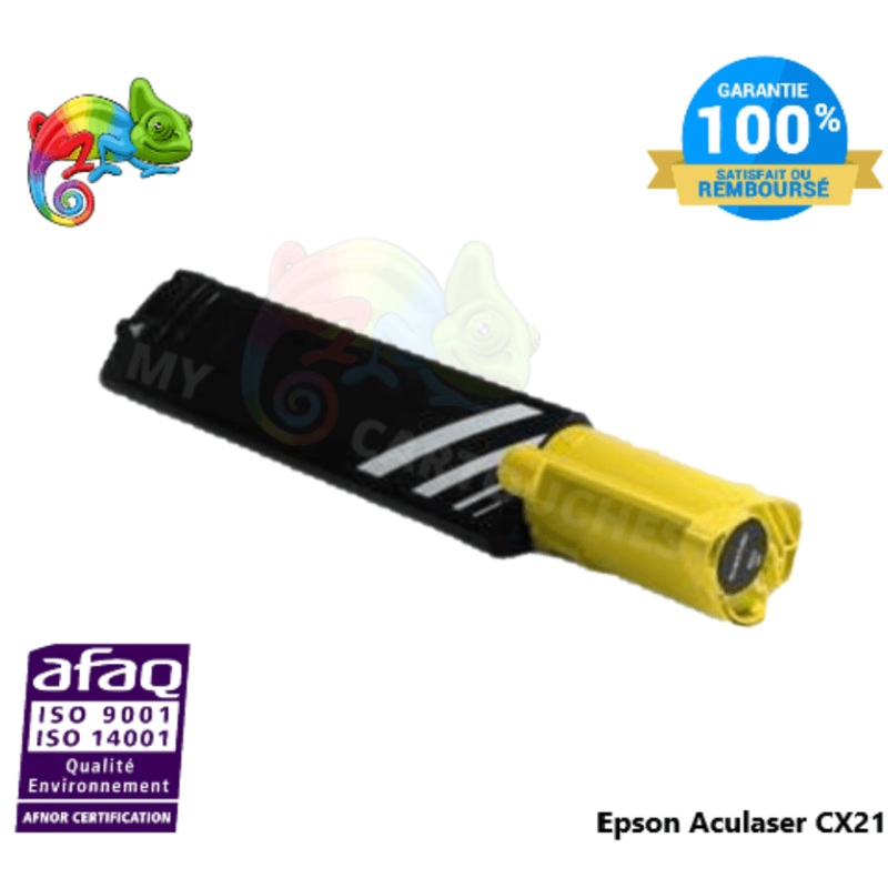 Toner Compatible  Pour Epson Aculaser CX21 Jaune ( C13S050316 )