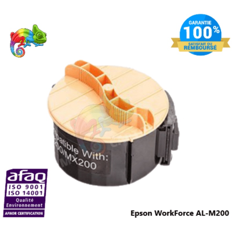 Toner Compatible  Pour Epson Worforce M-200 X  Noir  ( C13S050709 )