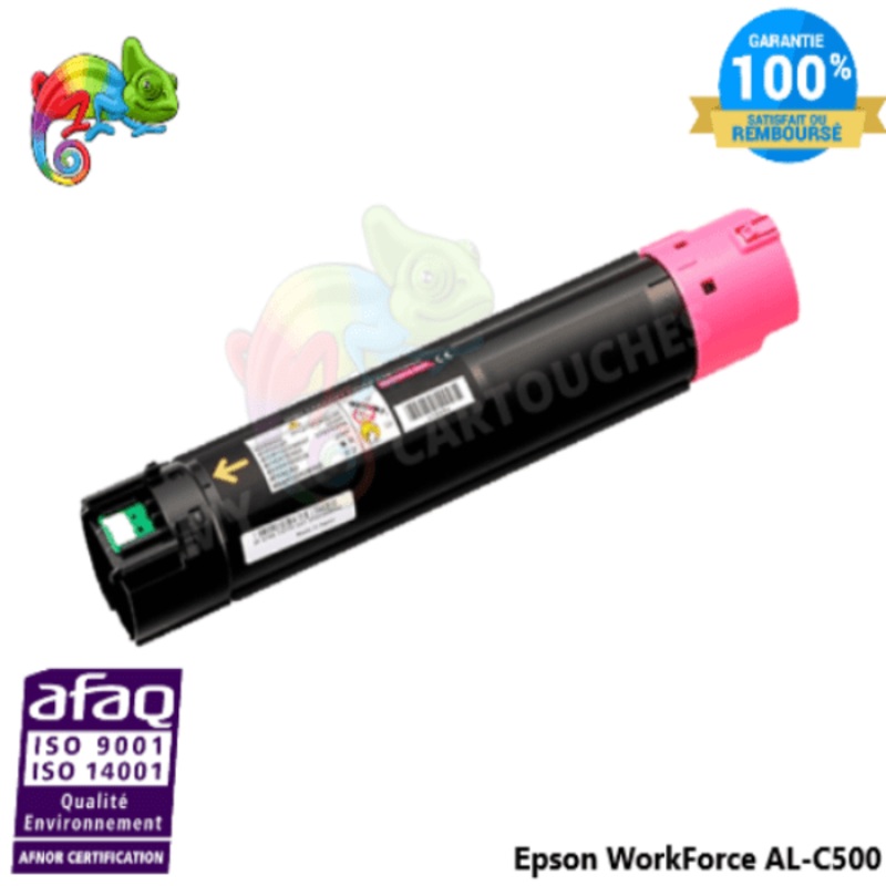 Toner Compatible  Pour Epson WorkForce AL-C500 Magenta ( C13S050661 )