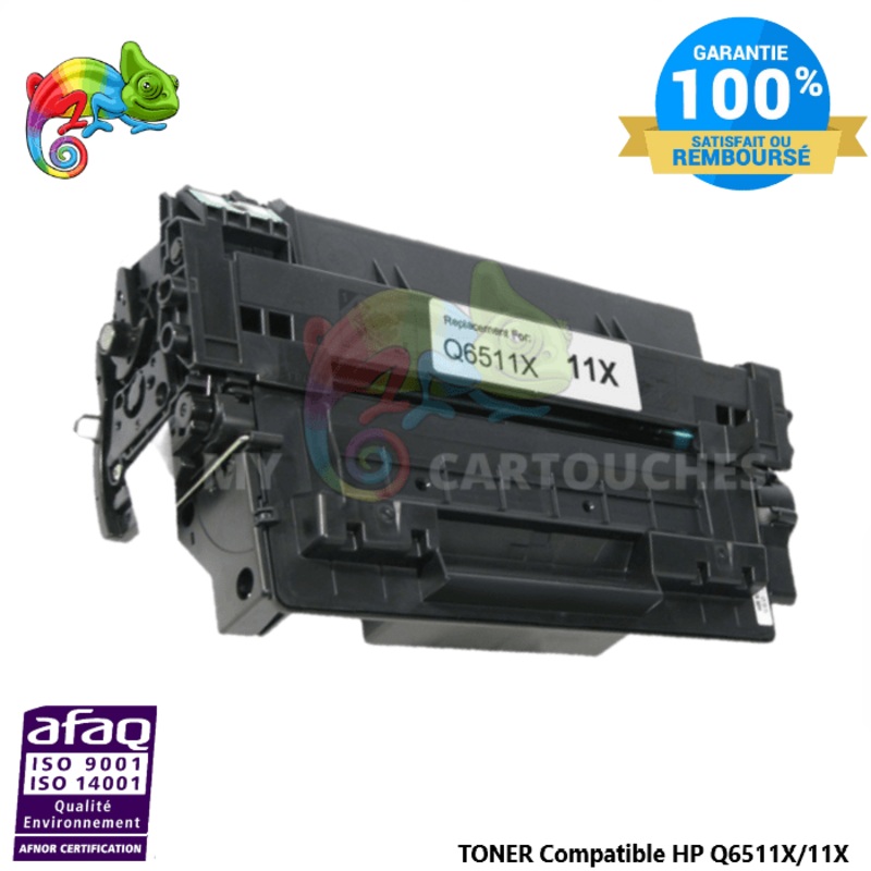 HP 11X – Toner Laser HP Black Compatible (Q6511X)