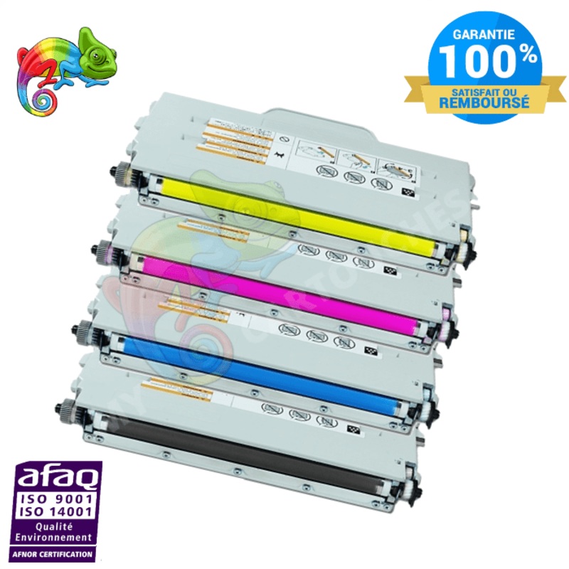 Pack de 4 Toners Pour Brother TN-04  Compatible Brother ( BCMY )
