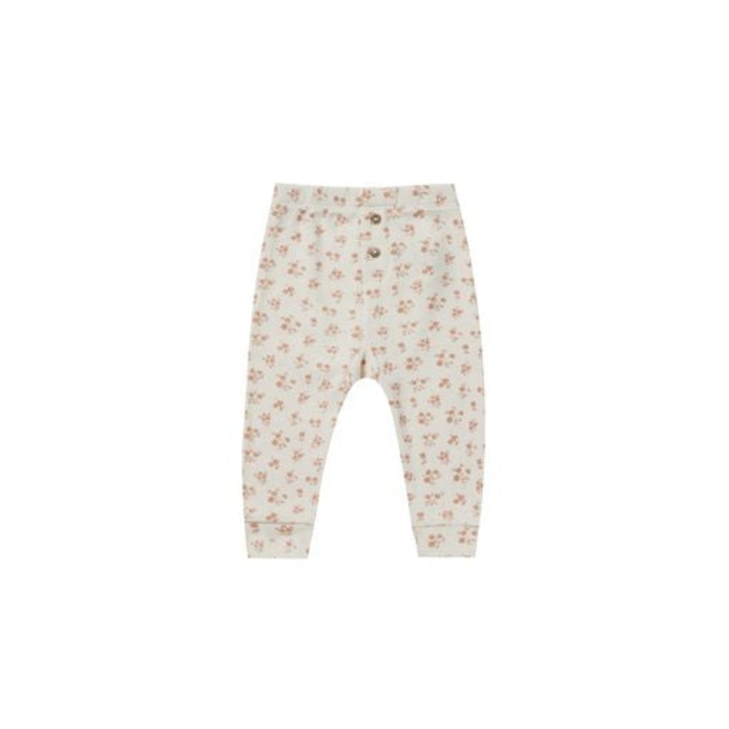 Blush Floral Pointelle Legging