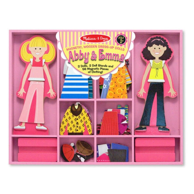 Abby and Emma Magnetic Dress Up