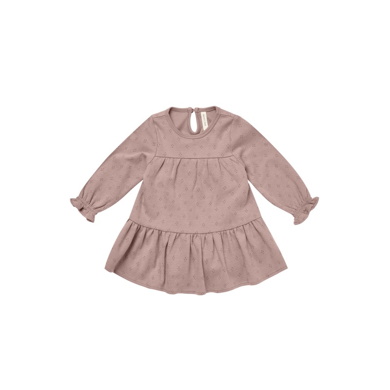 Dotty Tiered Jersey Dress