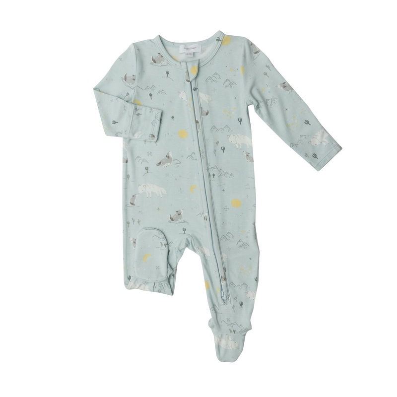 Moon Cub Zipper Footie