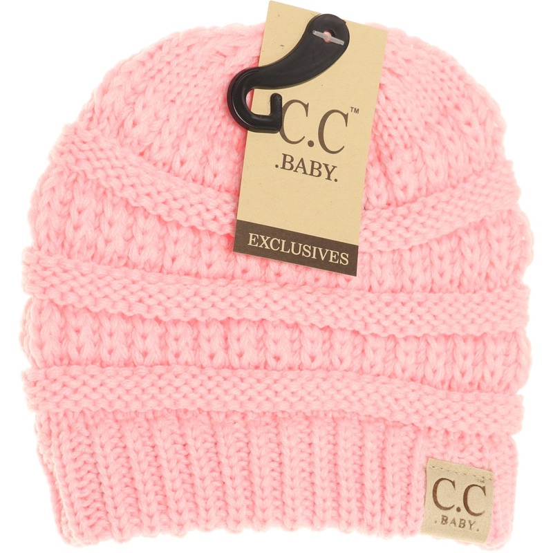 CC Kids Pale Pink Beanie