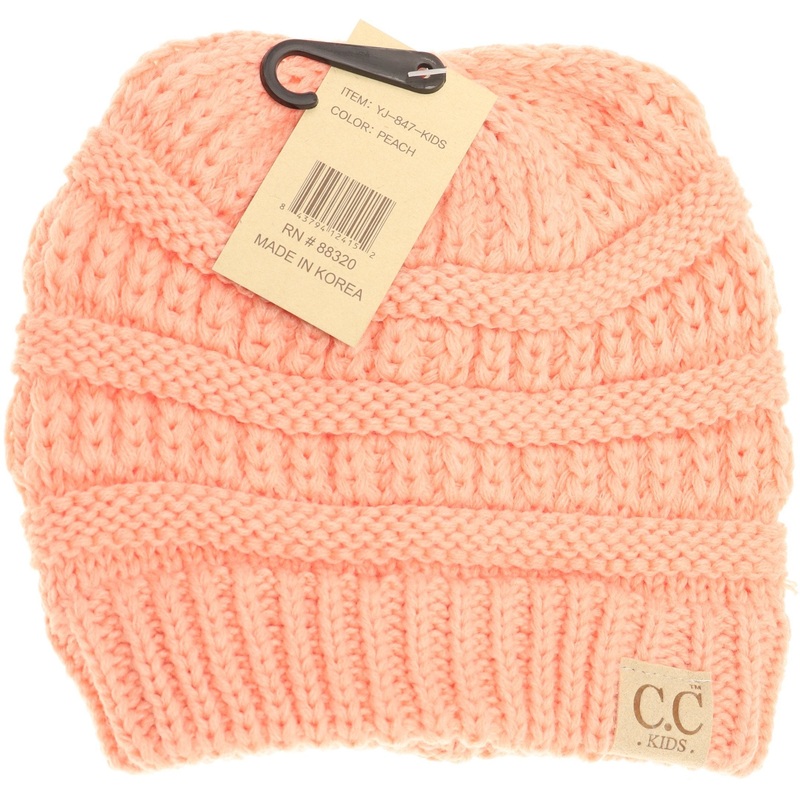 CC Kids Peach Beanie
