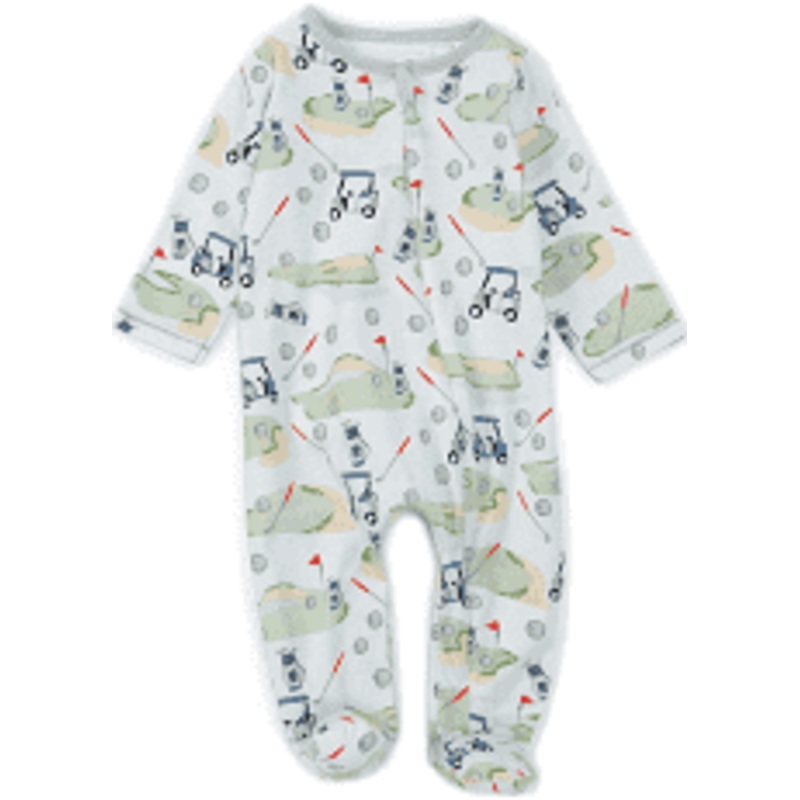 Golf Print  Footie