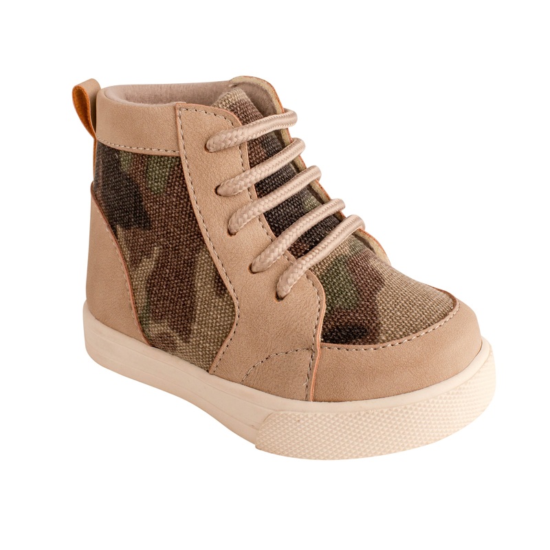 Camo High Top Sneakers