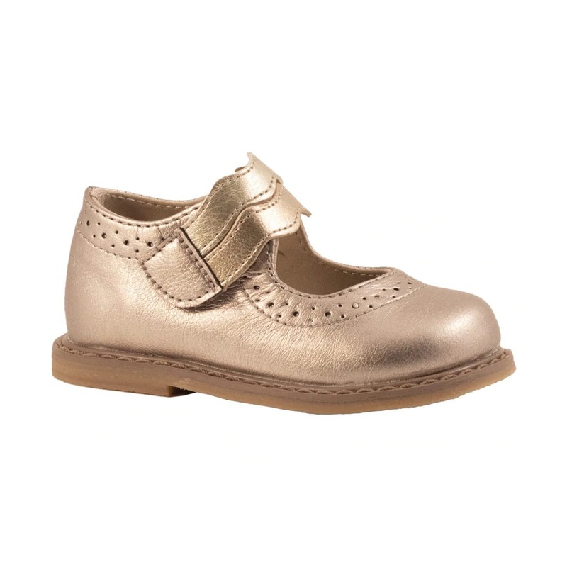 Champagne Double Strap Sandal