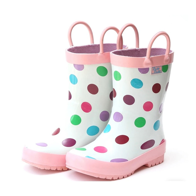 Polka Dot Rain Boots