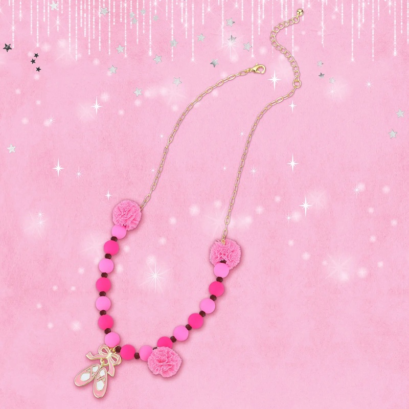 Ballet Shoe Beads and Baubles Necklace