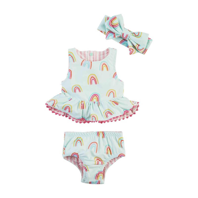 Rainbow Reversible Swimsuit