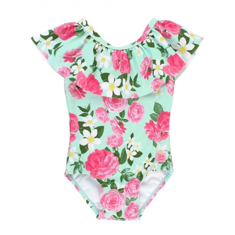 Rosy Sweetheart Ruffle One Piece