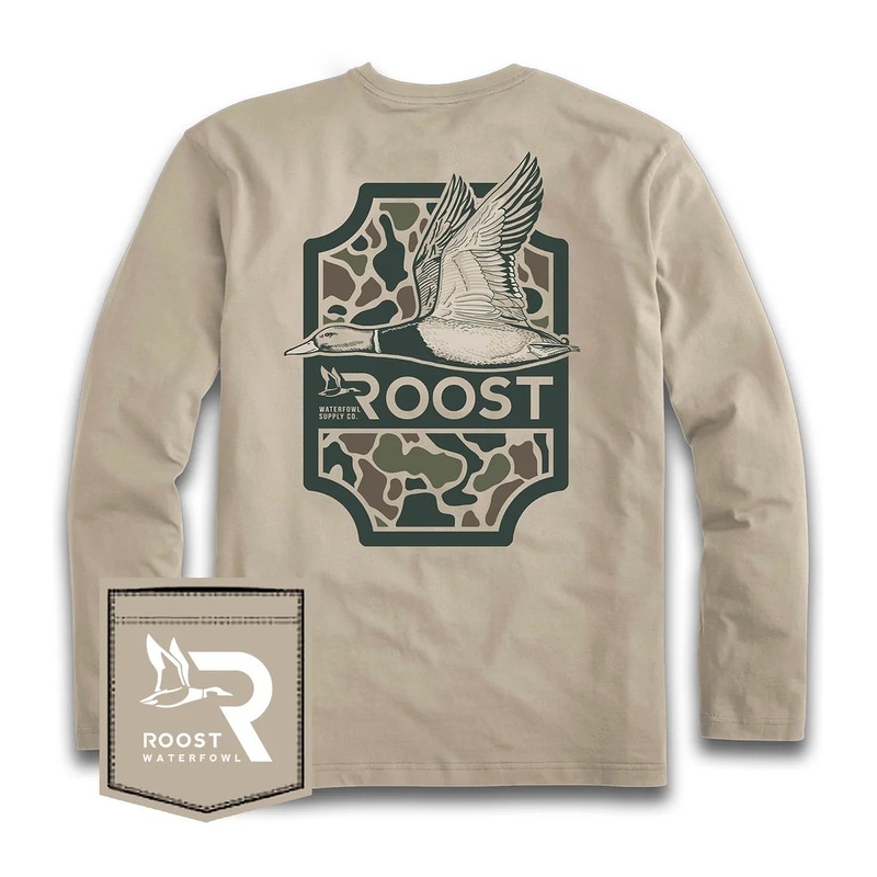Youth Roost Long Sleeve Camo Shield