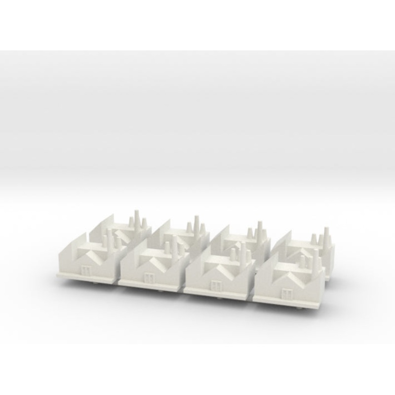 1/285 3D Printed Research Center (x8)
