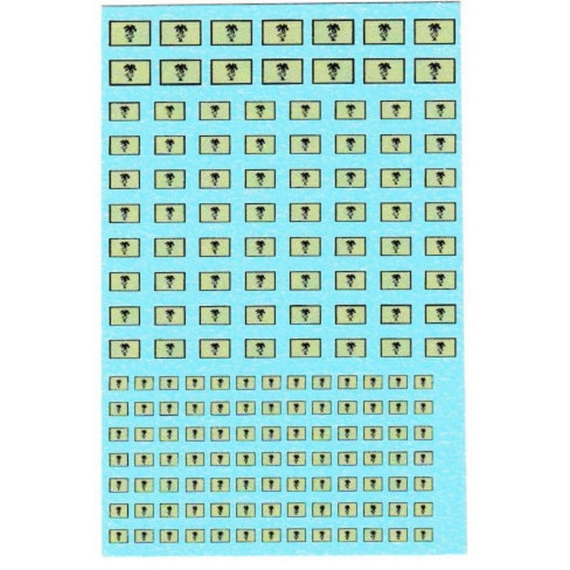 1/285 WW2 German Afrika Korp Flag Water Slide Decal