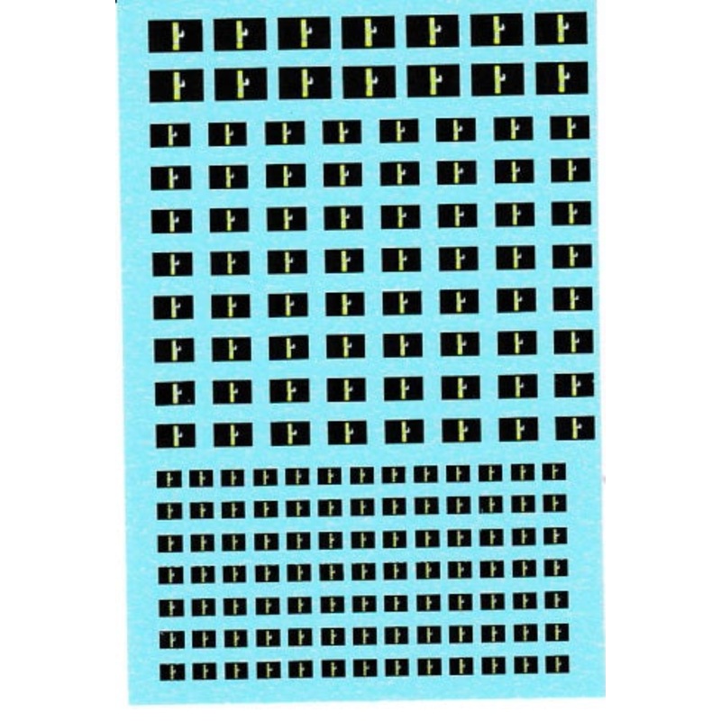 1/285 WW2 National Facist Party Italian Flag Water Slide Decals
