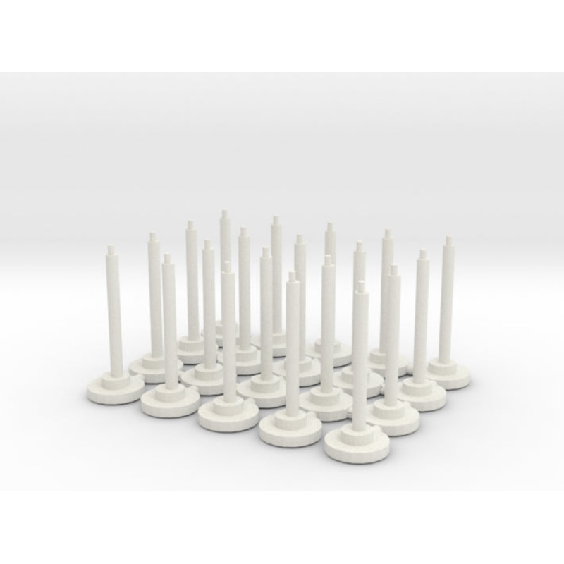 32mm Tall Flight Stands (x20)