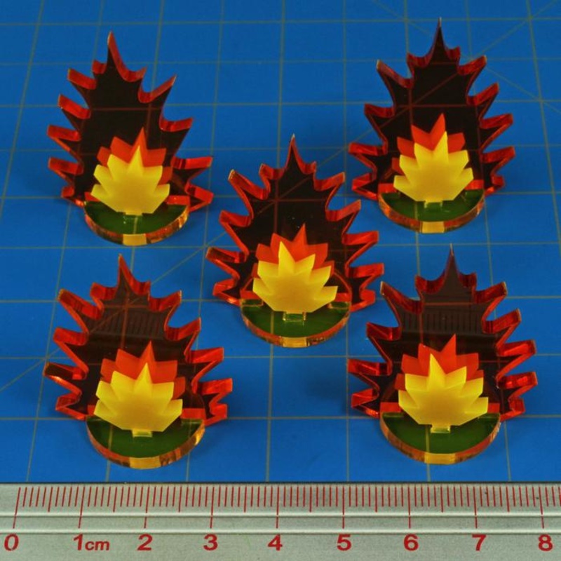 Litko Artillery Strike Markers, Medium (x5)