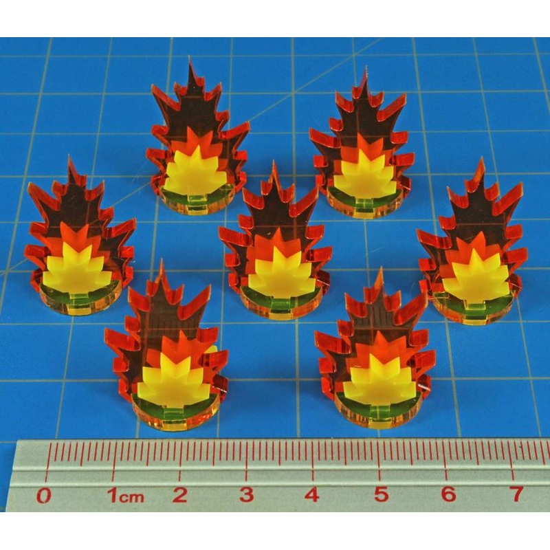 Litko Artillery Strike Markers, Small (x7)