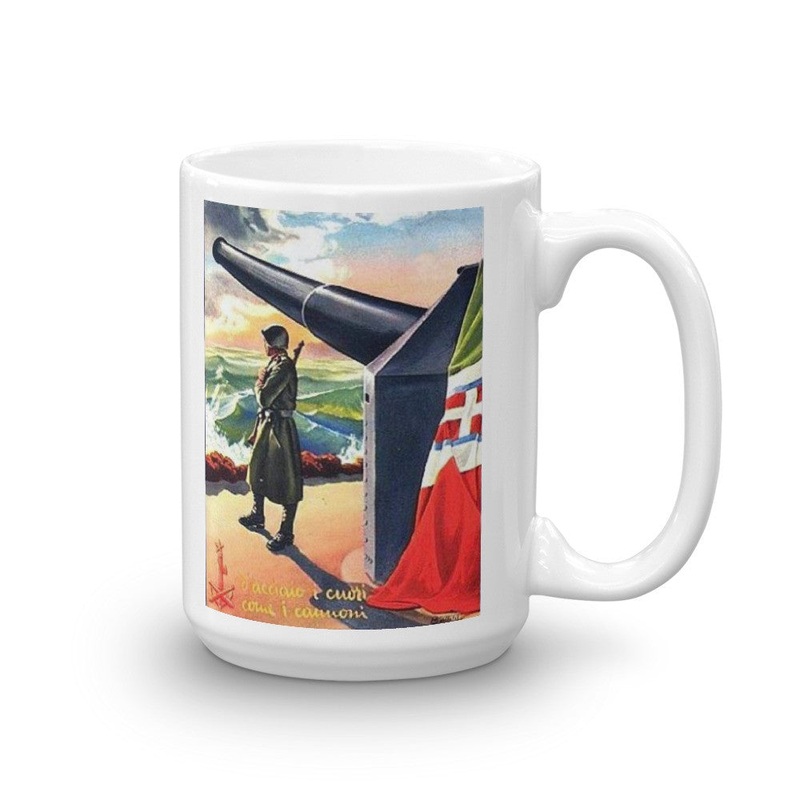 WW2 Italian Propaganda Mug