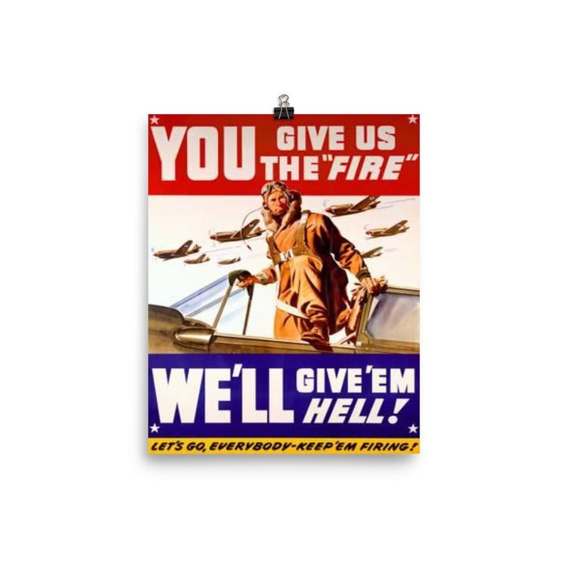 WW2 RAF Propaganda Poster