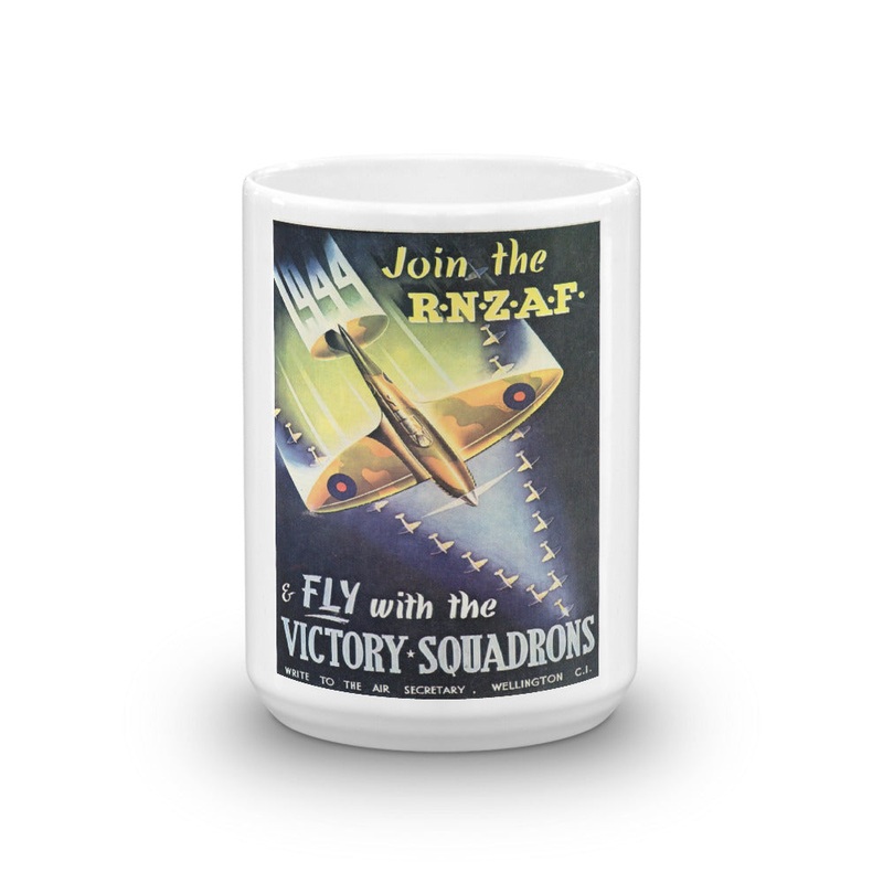 WW2 RAF Propaganda Poster Mug