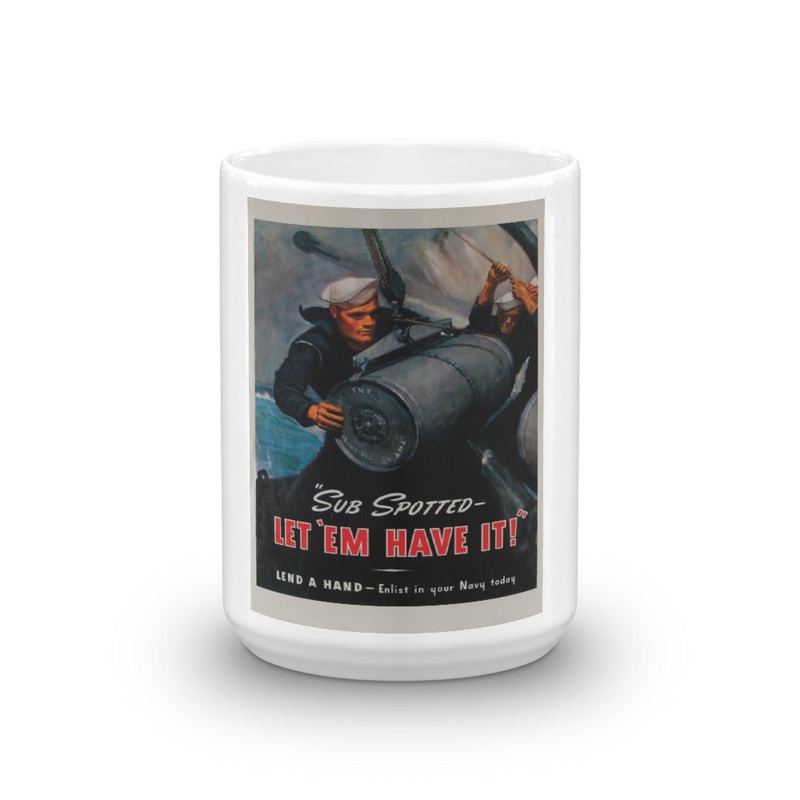 WW2 US Propaganda Poster Mug BWE9549343911