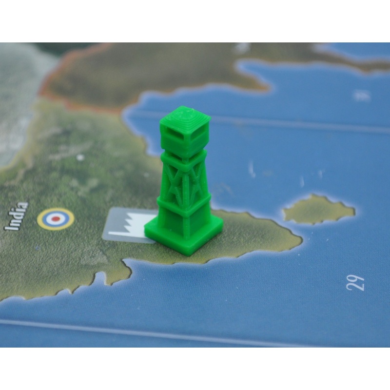 3D Printed Airfield Tower (x10)