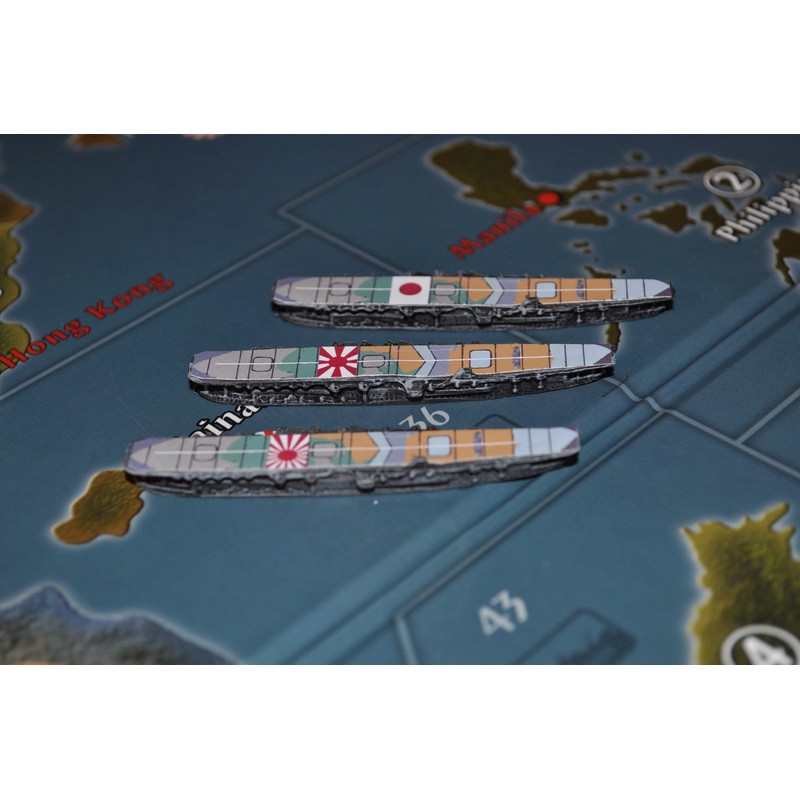 Custom Painted Kaga Japanese Carriers (x3)