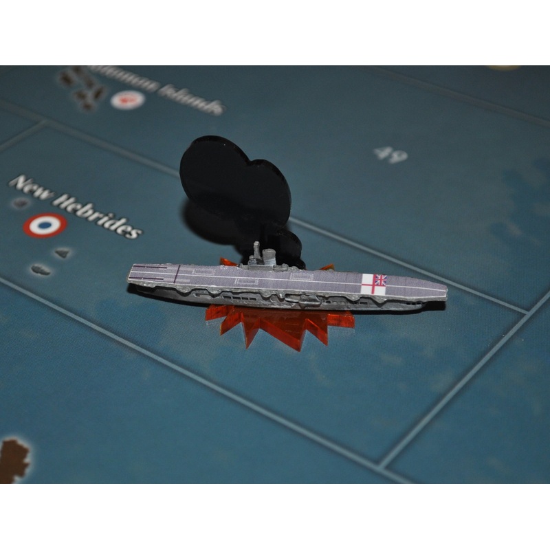 Smoke Cloud Marker w/ Star Burst Base, Two Variants (x5)