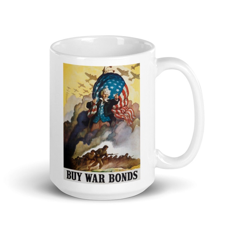WW2 US Propaganda Poster Mug BWE9549343345