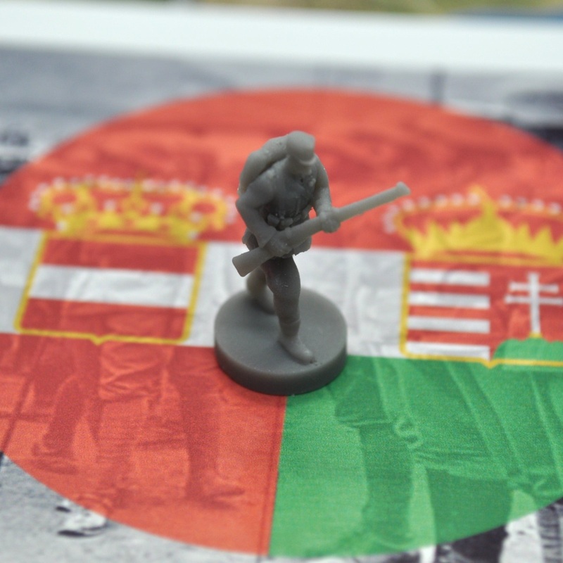 1/72 3D Printed WW1 Austro-Hungarian Infantry (x10)
