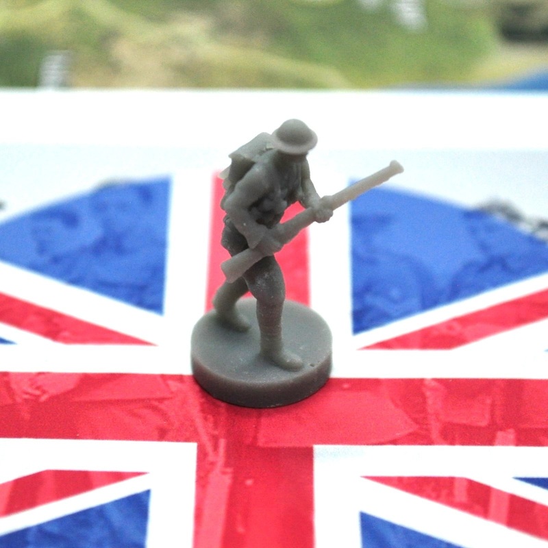 1/72 3D Printed WW1 British Infantry (x10)