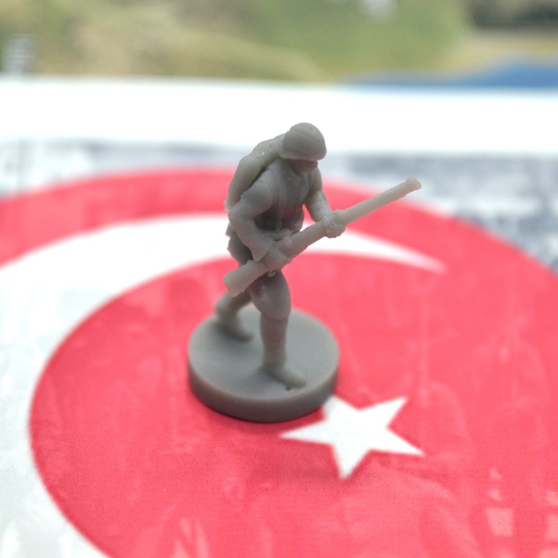 1/72 3D Printed WW1 Ottoman Infantry (x10)