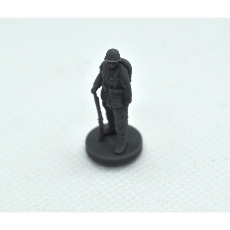 1/72 WW2 Neutral Soldier (x10)