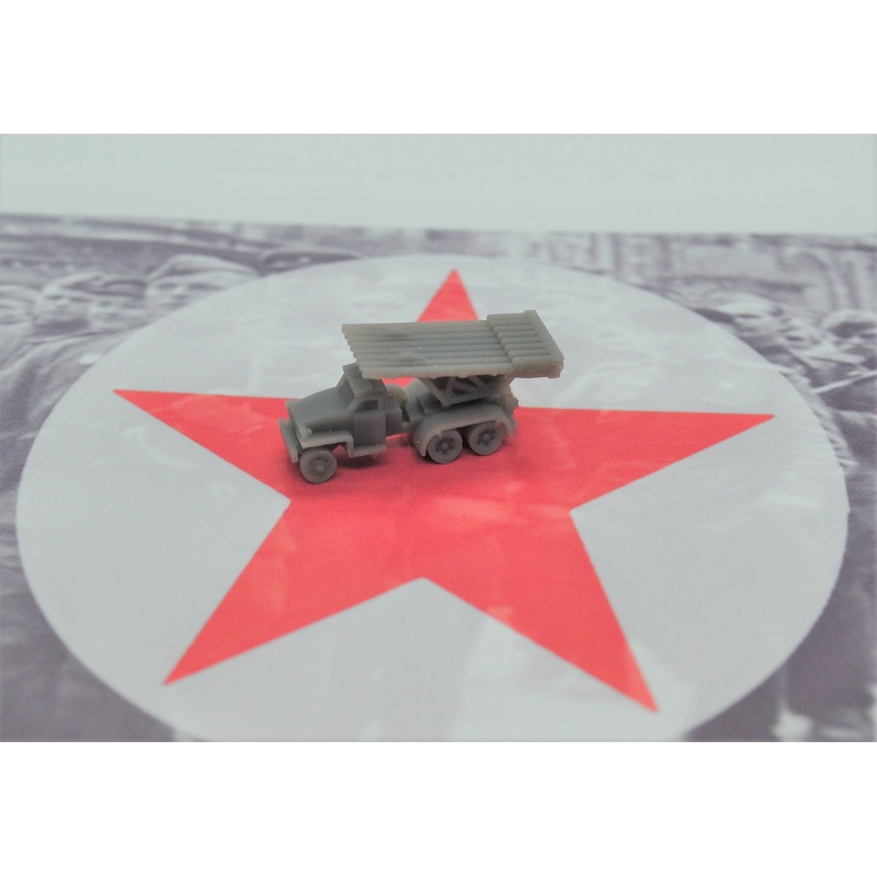 3D Printed 1/285 Katyusha Rocket Launcher (x10)