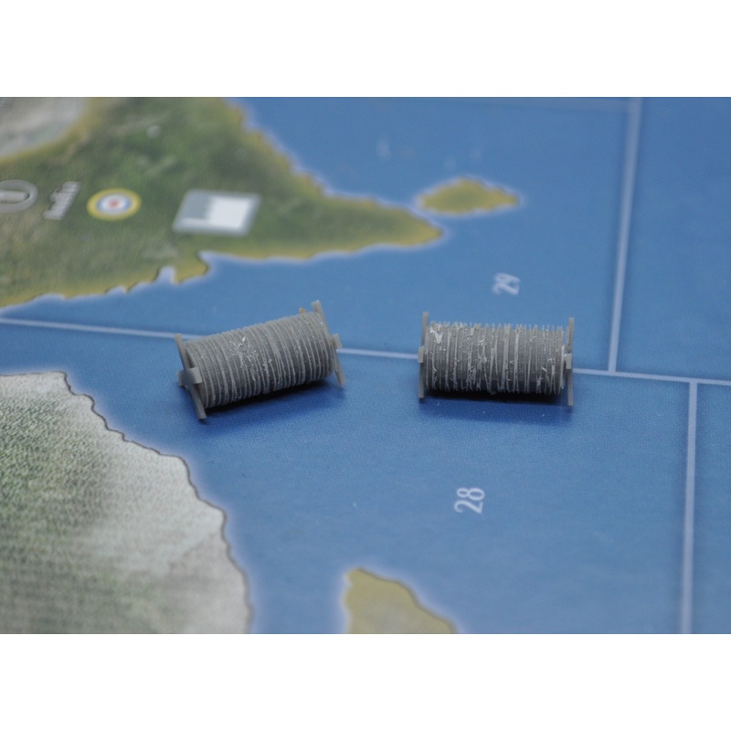 3D Printed Barbwire Rolls (x5)