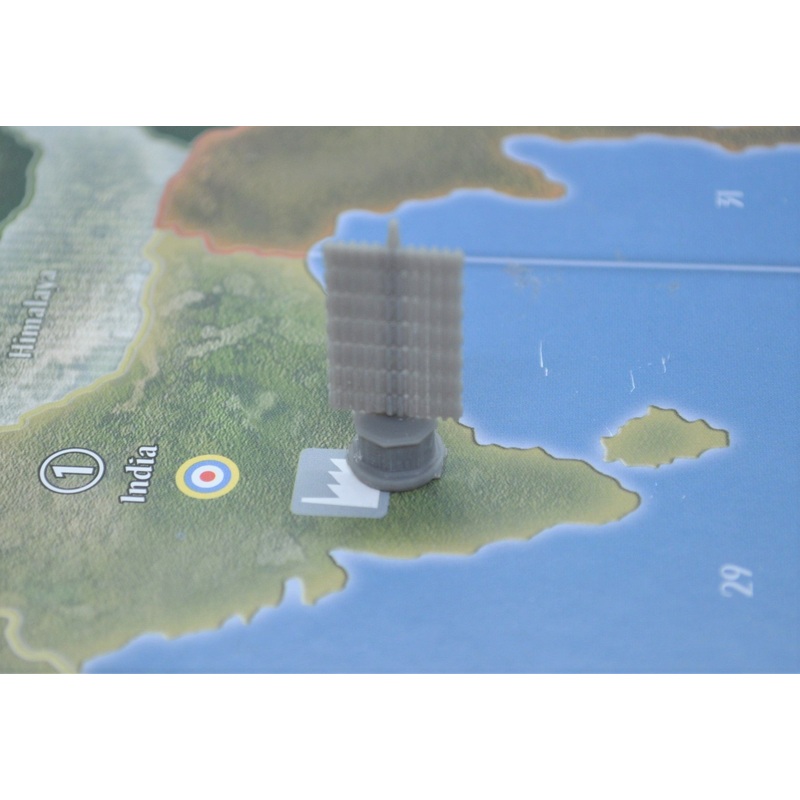 3D Printed WW2 German Limber Freya 1 Radar (x10)